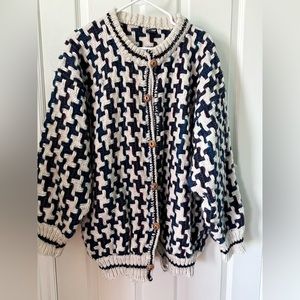 Wool cardigan